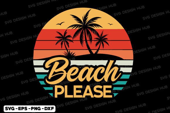 Beach Please T Shirt: A Designer's Review