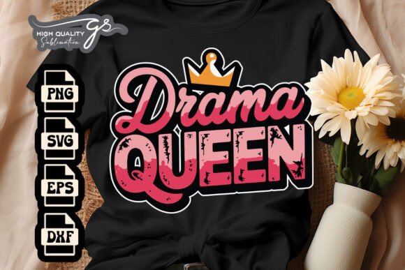 Drama Queen Funny Dramatic SVG Review