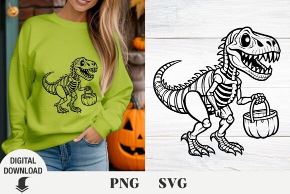 Halloween Svg, Dinosaur Svg, Funny Halloween Review