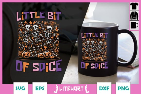 Little Bit Be Spice Funny Halloween SVG Review