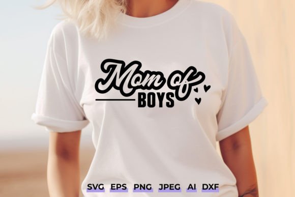 Mom of Boys SVG – A Lighthearted Embroidery Fit for Real Projects