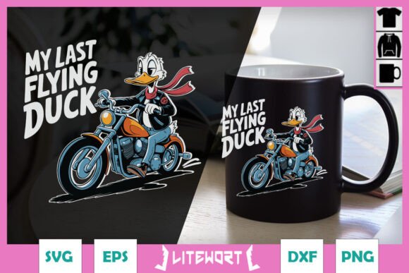 My Last Flying Duck Funny Duck SVG Review