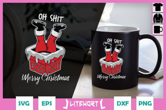 Oh Merry Christmas Funny Santa SVG Review