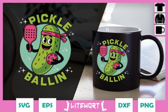 Pickle Ballin Funny Pickleball SVG Review