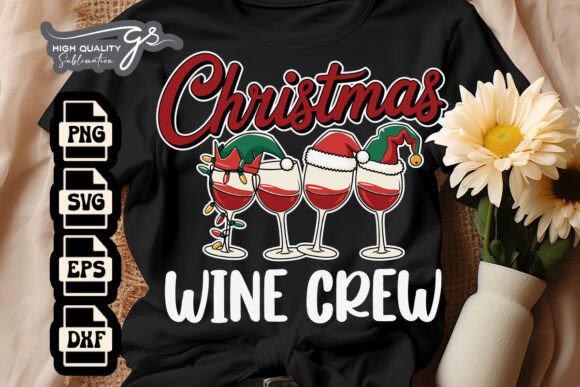 Xmas Wine Crew Funny Santa SVG Review